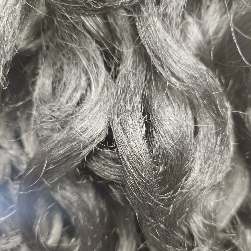 Close detail of the wave pattern on Tresspoint Full Bloom in 1B off black