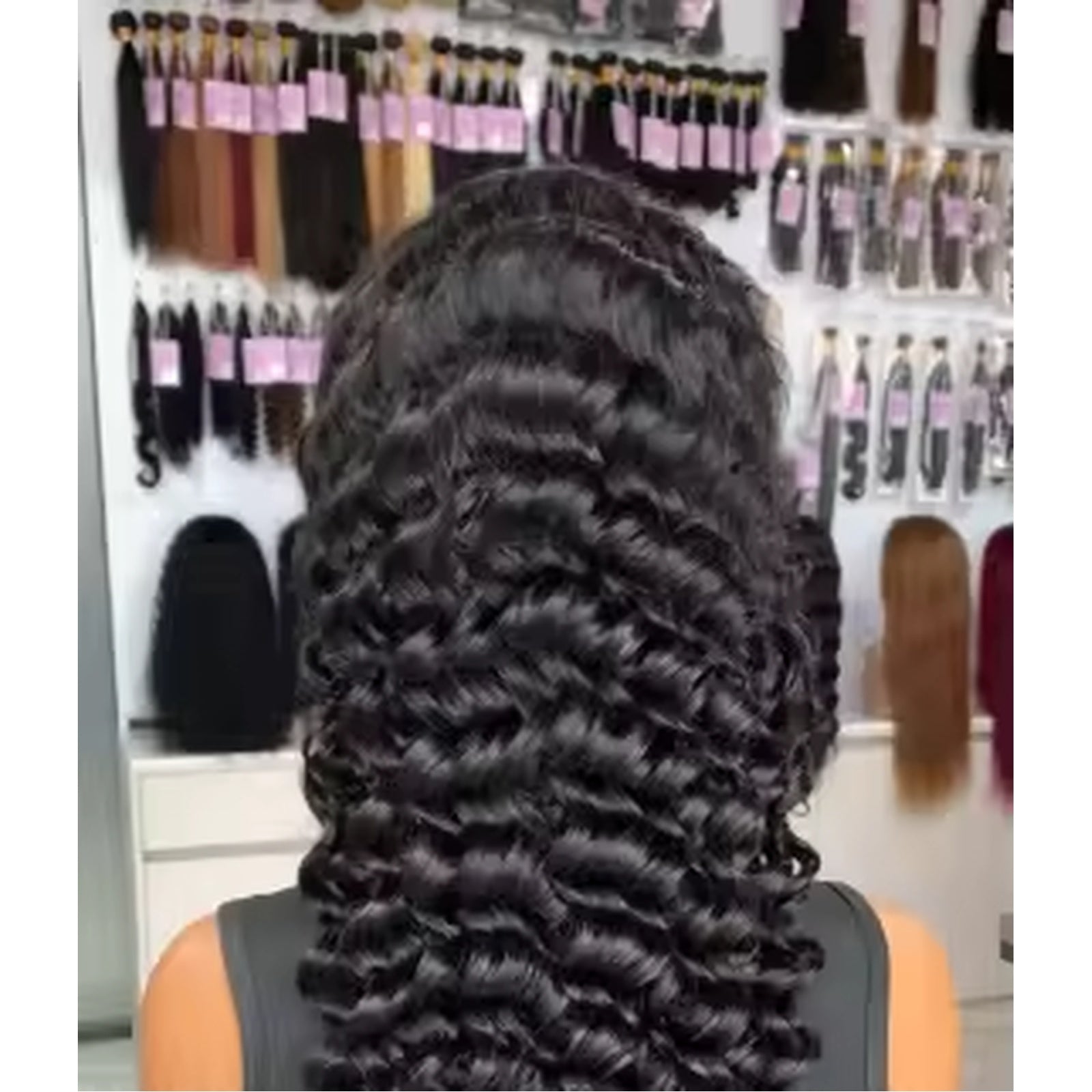 Rare Bloom Deep Wave — Human Hair Lace Front Wig